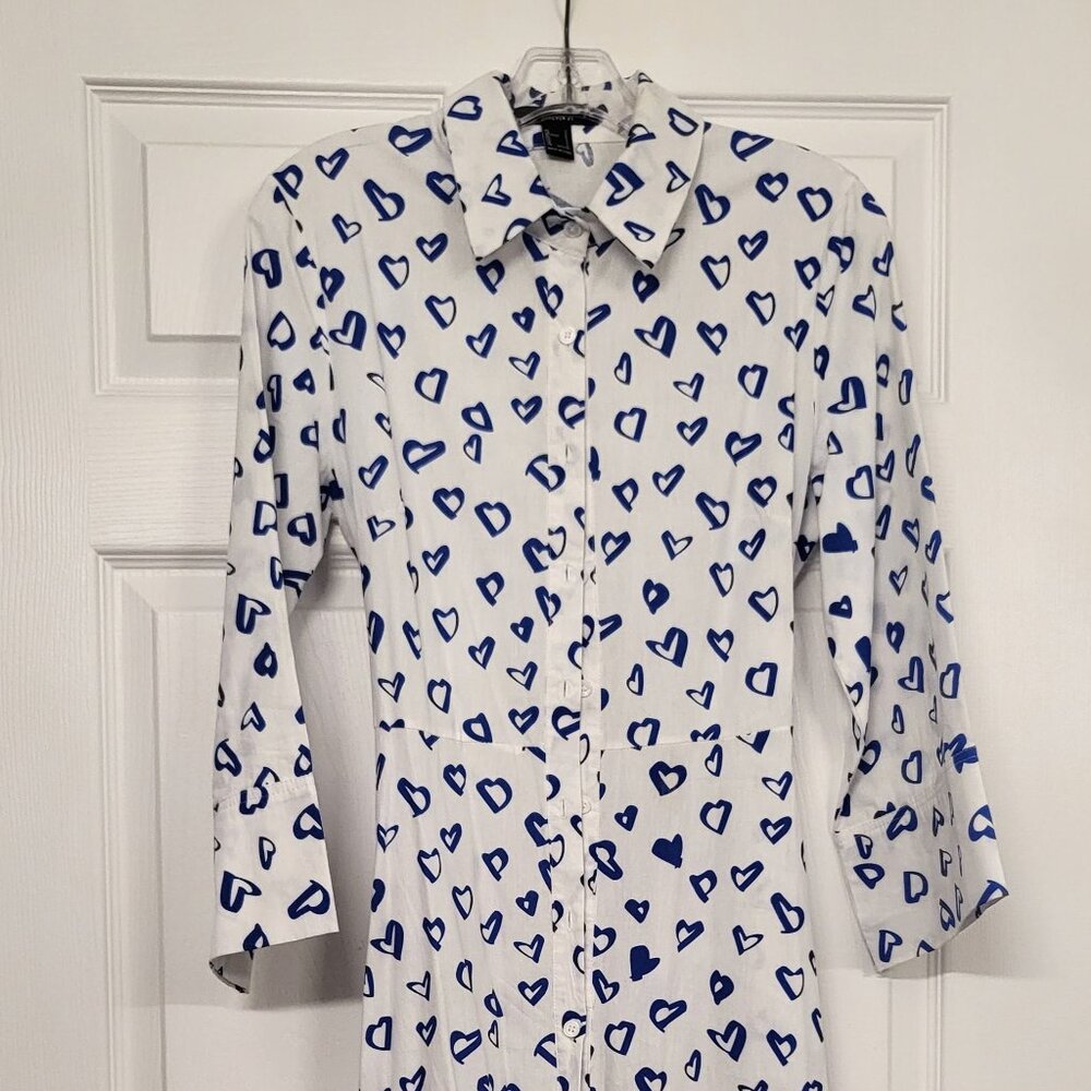 NWOT Forever 21 Long Sleeve Buttoned Maxi Dress